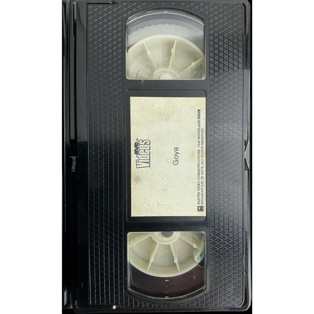 Goya Museum Without Walls Documentary Art Biography VHS 1986 Ricardo Montalban
